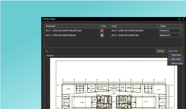 Screenshot of computer software